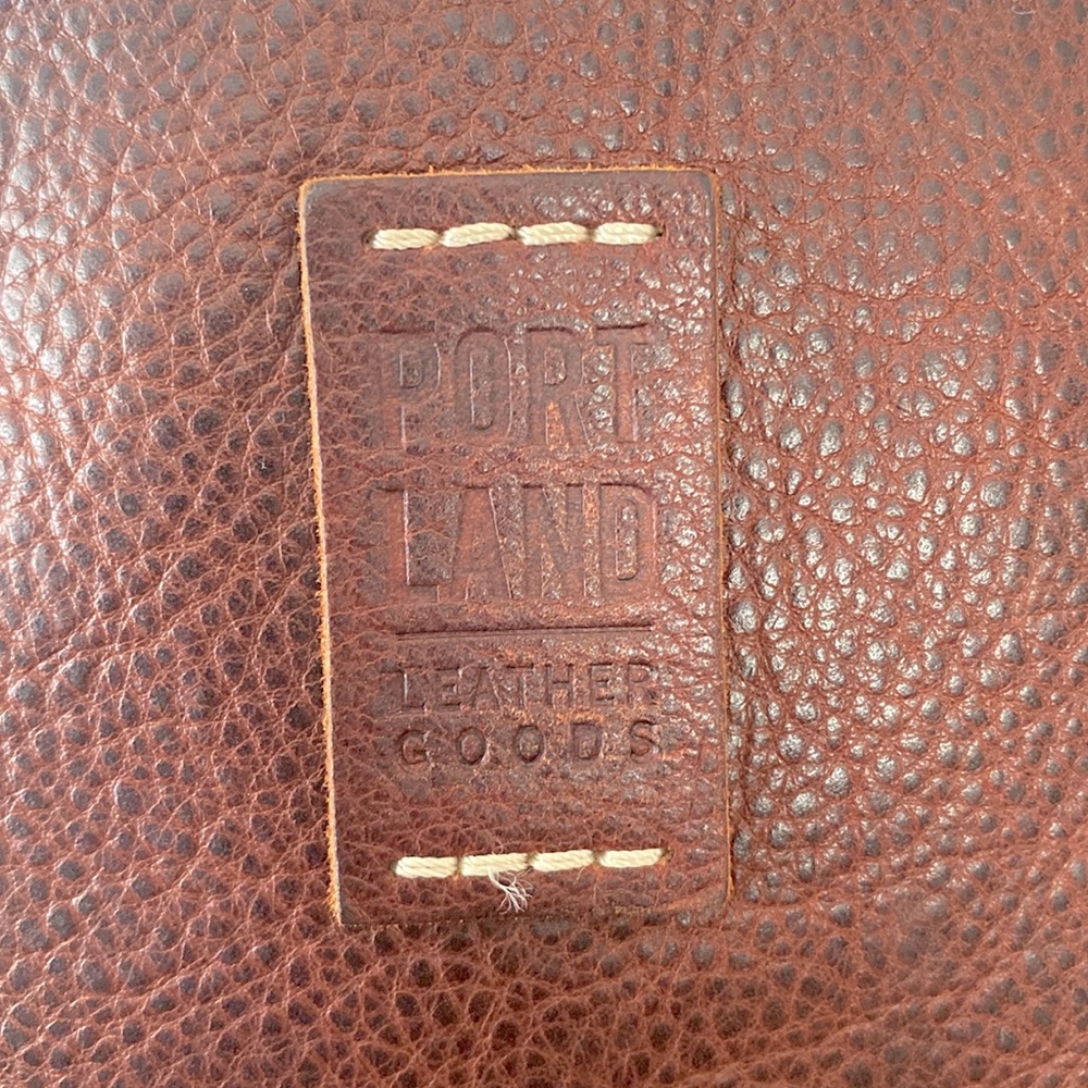 Portland Leather Goods Festival Bag.  Stunning quality will last a lifetime.
